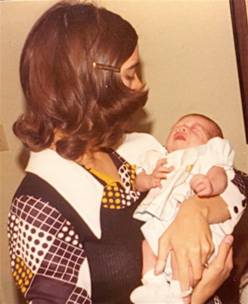 And I was in awe of our cute little bundle