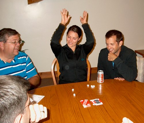 This girl loves to win!