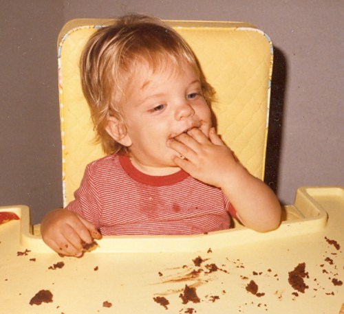 Loving the chocolate