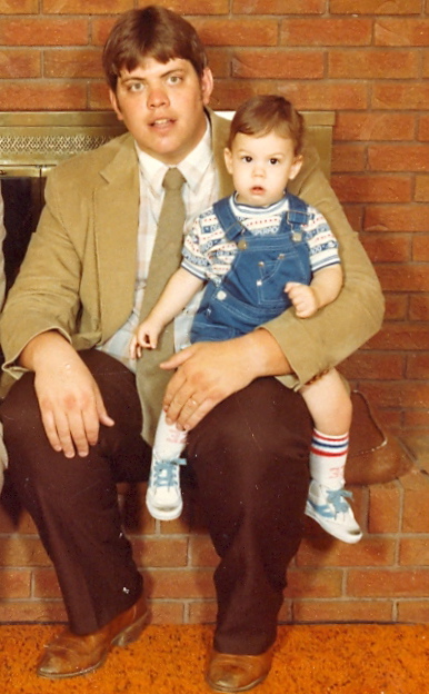 Tom with son, Brandon - 1983